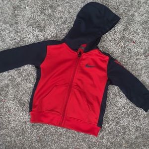Red and Blue Nike Jacket
